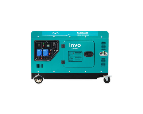 Дизельний генератор INVO DS-11000EA у кожусі, 10/11кВт, 220В